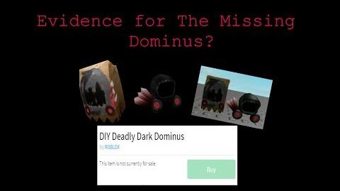 Deadly Dark Dominus Myth, Roblox Creepypasta Wiki
